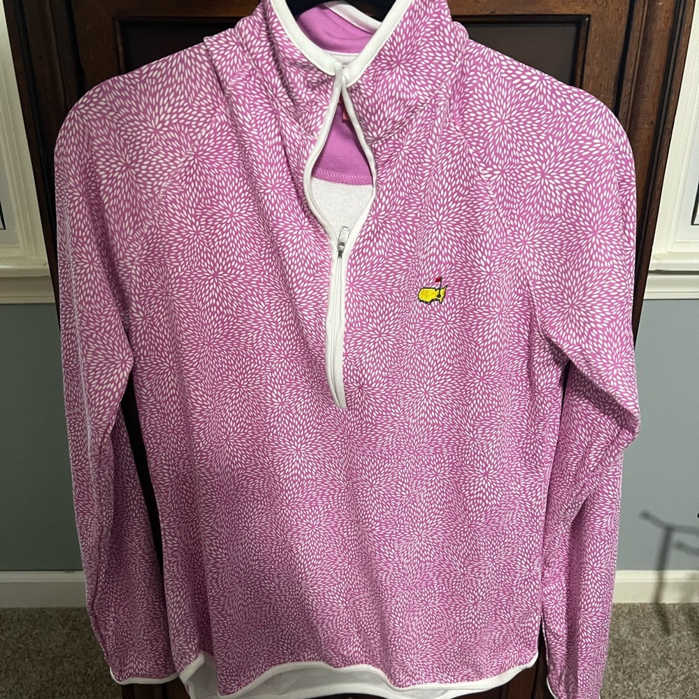 Masters brand Magnolia Lane Collection Size Small Long sleeve golf shirt